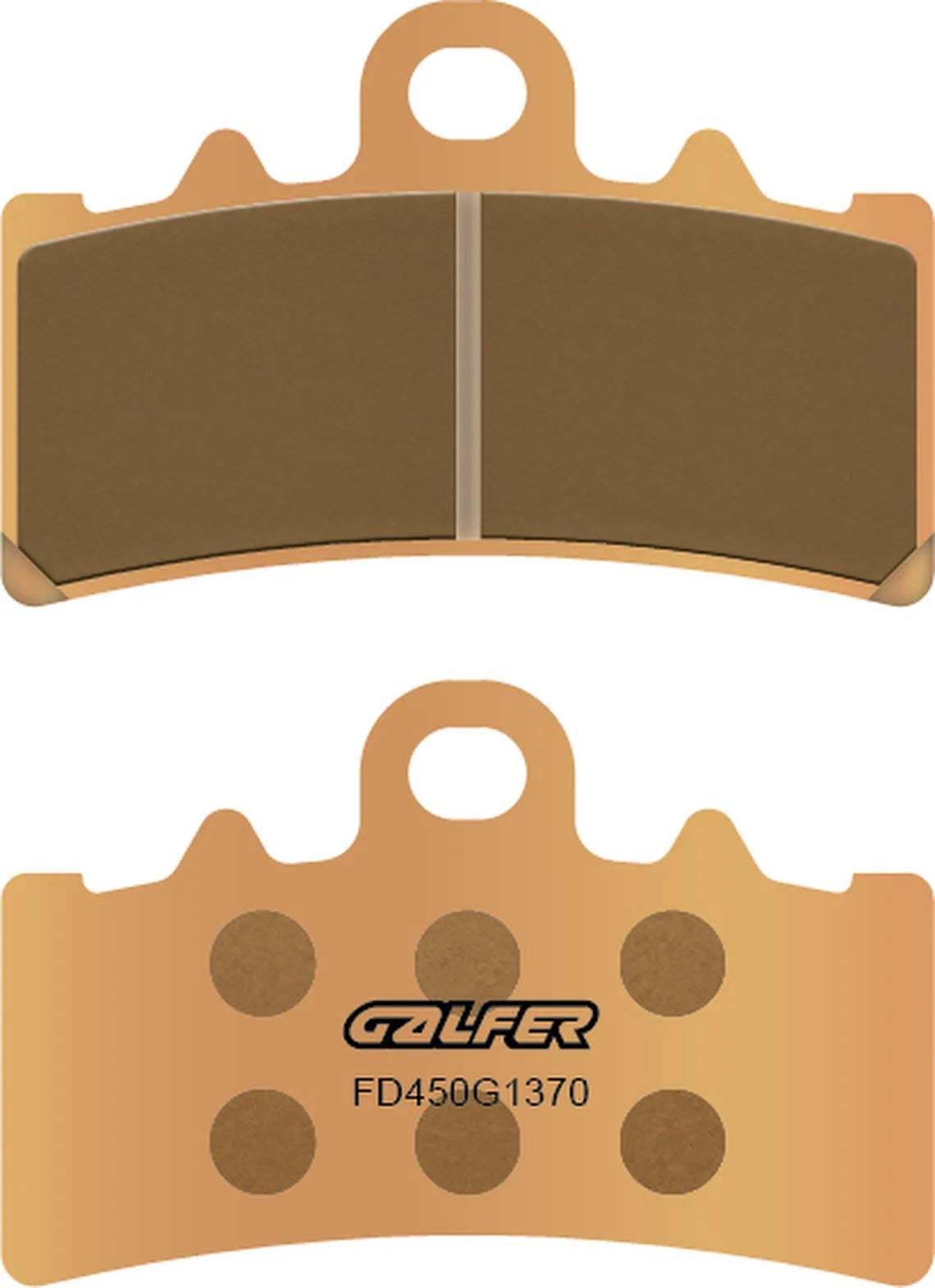 Pastillas De Freno Delantero Sinterizadas Street - Galfer Compatible Con Fantic Motor Caballero Scrambler 250 (2018)