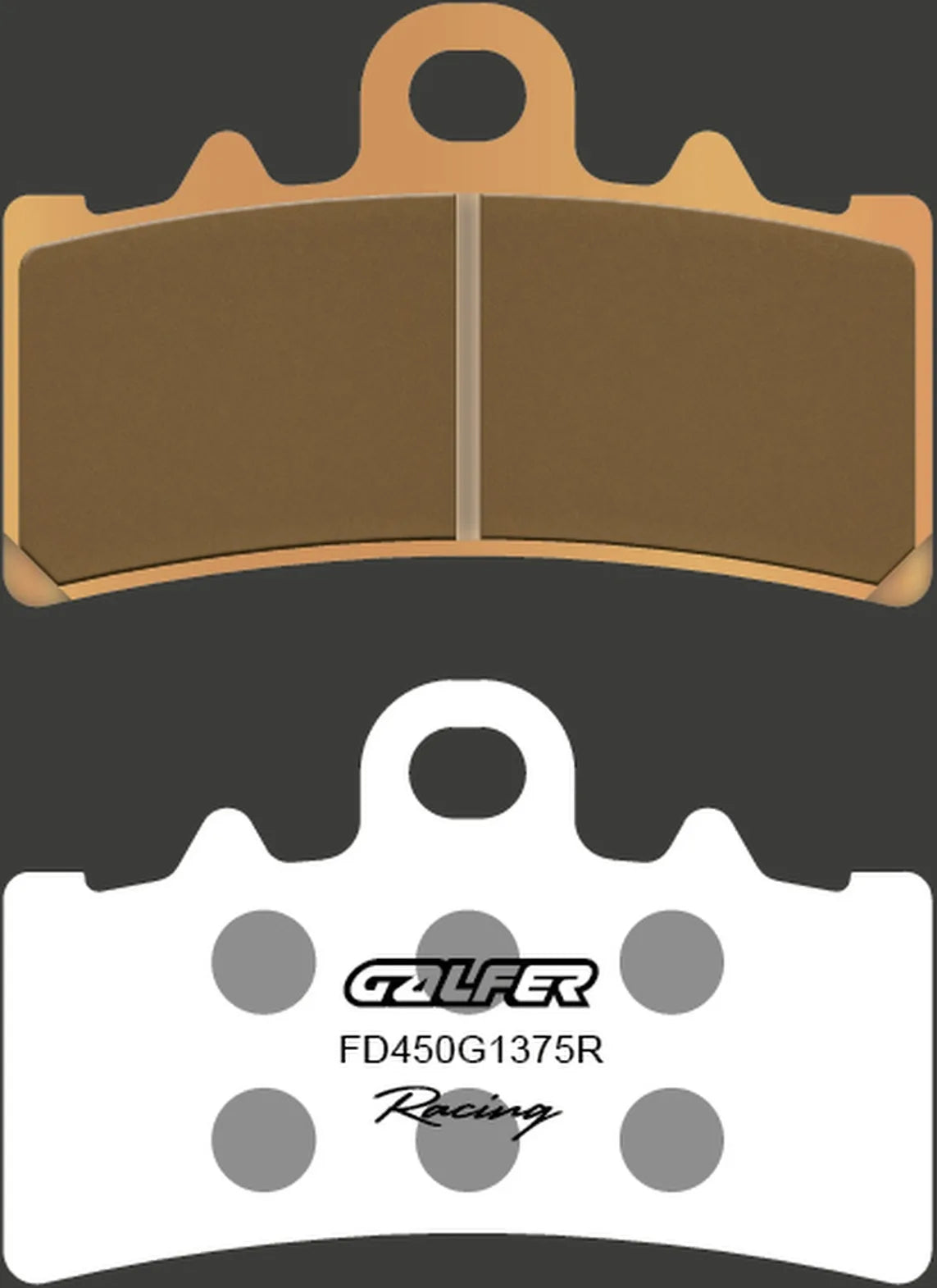 Pastillas De Freno Delantero Sinterizadas Sport Racing - Galfer Compatible Con Fantic Motor Caballero Scrambler 250 (2018)