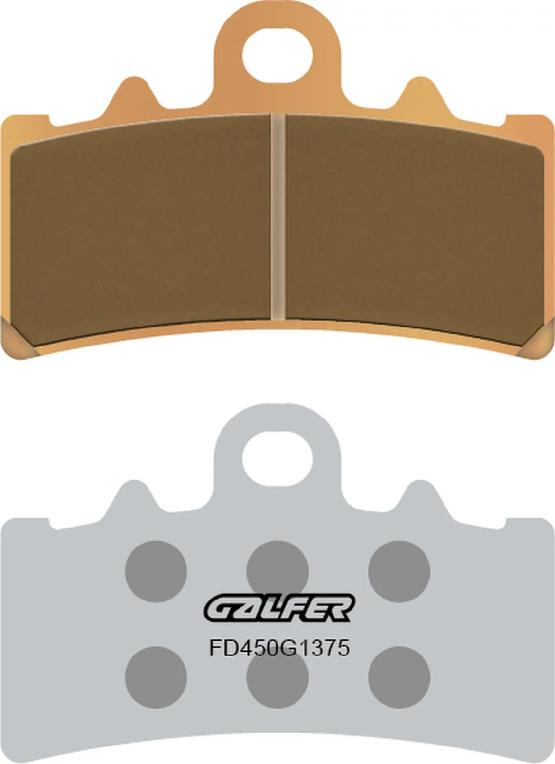Pastillas De Freno Delantero Sinterizadas Sport - Galfer Compatible Con Fantic Motor Caballero Scrambler 125 (2018)