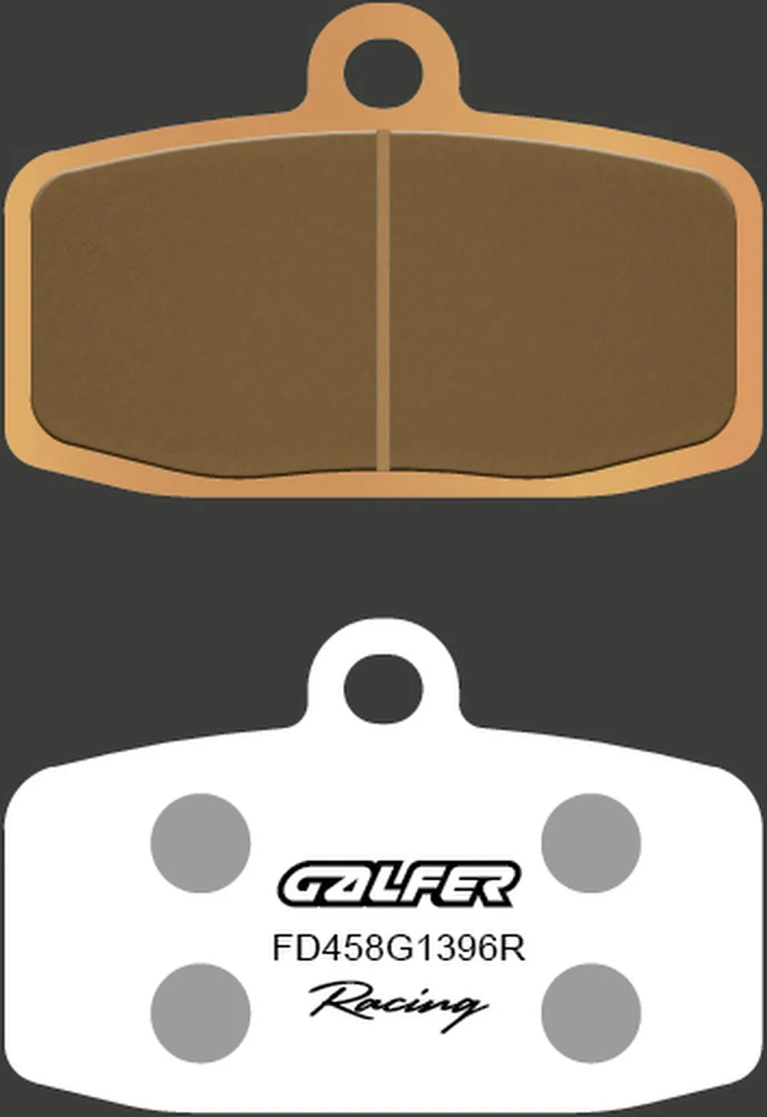 Front Sintered Racing Off-Road Brake Pads - Galfer Compatible With Maxxon Gp1 90 Rrvex Mday 190 (2022)