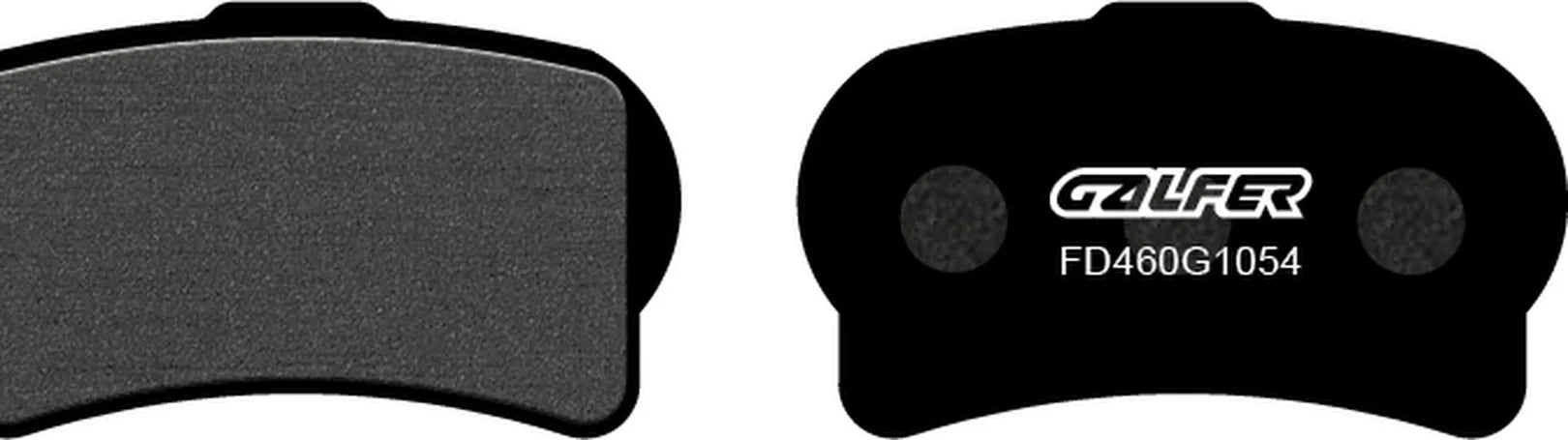 Front Semi-Metal Brake Pads - Galfer Compatible With Jotagas Jtg 250 (2014)