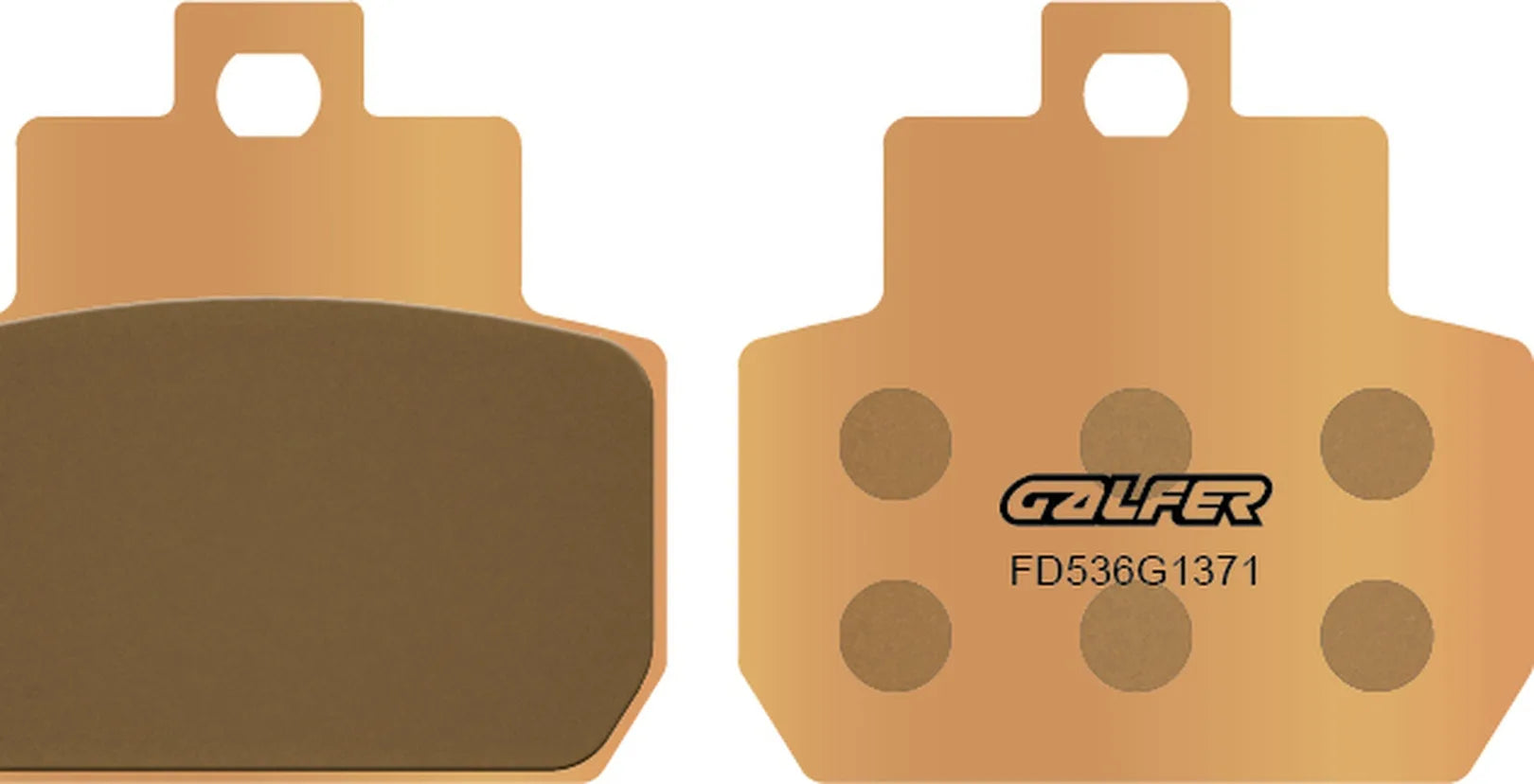 Pastillas De Freno Traserao Sinterizadas Street - Galfer Compatible Con Gilera Fuoco 500 Ie (2007)