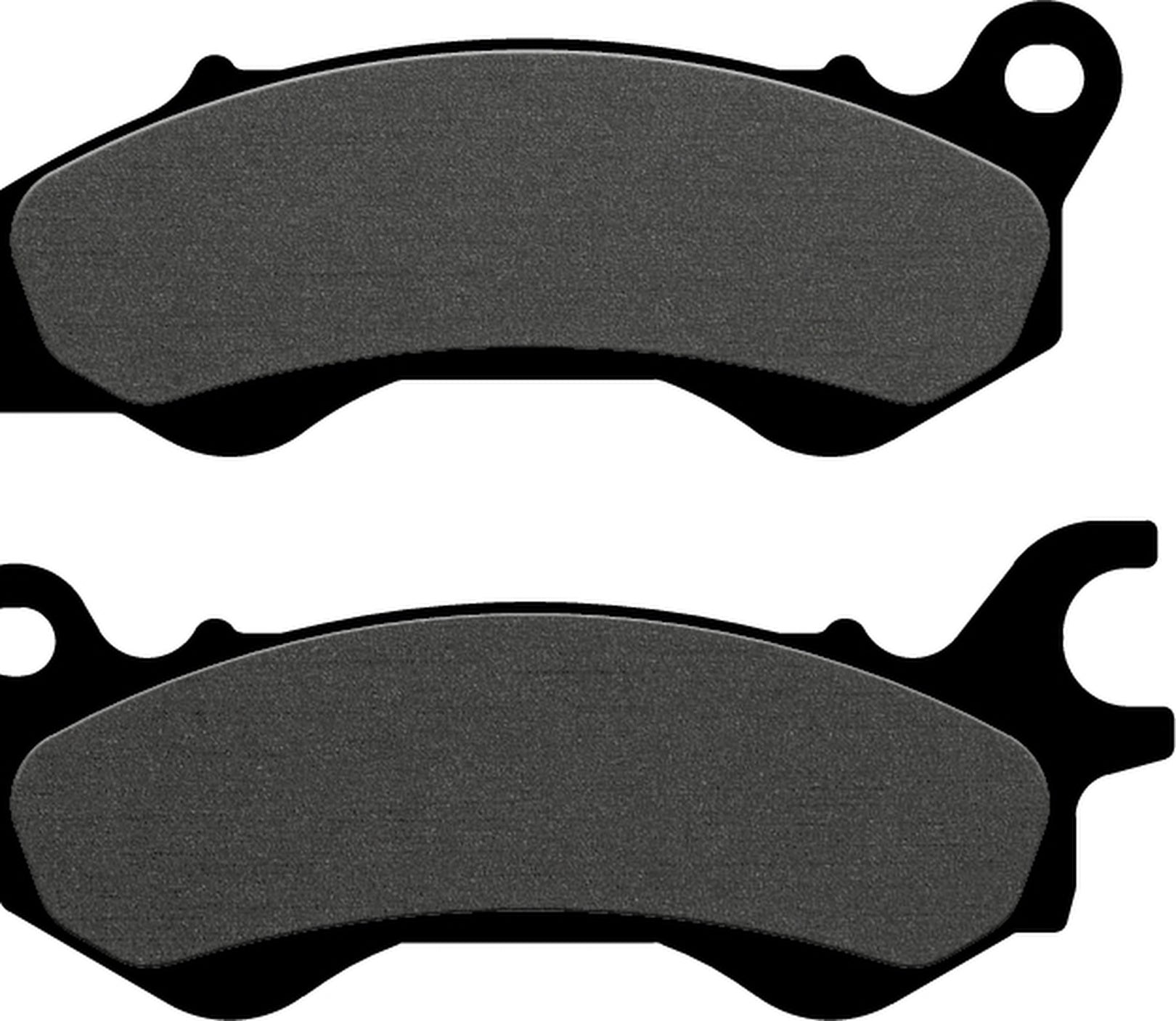 Front Semi-Metal Brake Pads - Galfer Compatible With Herald Brat 125 (2019)