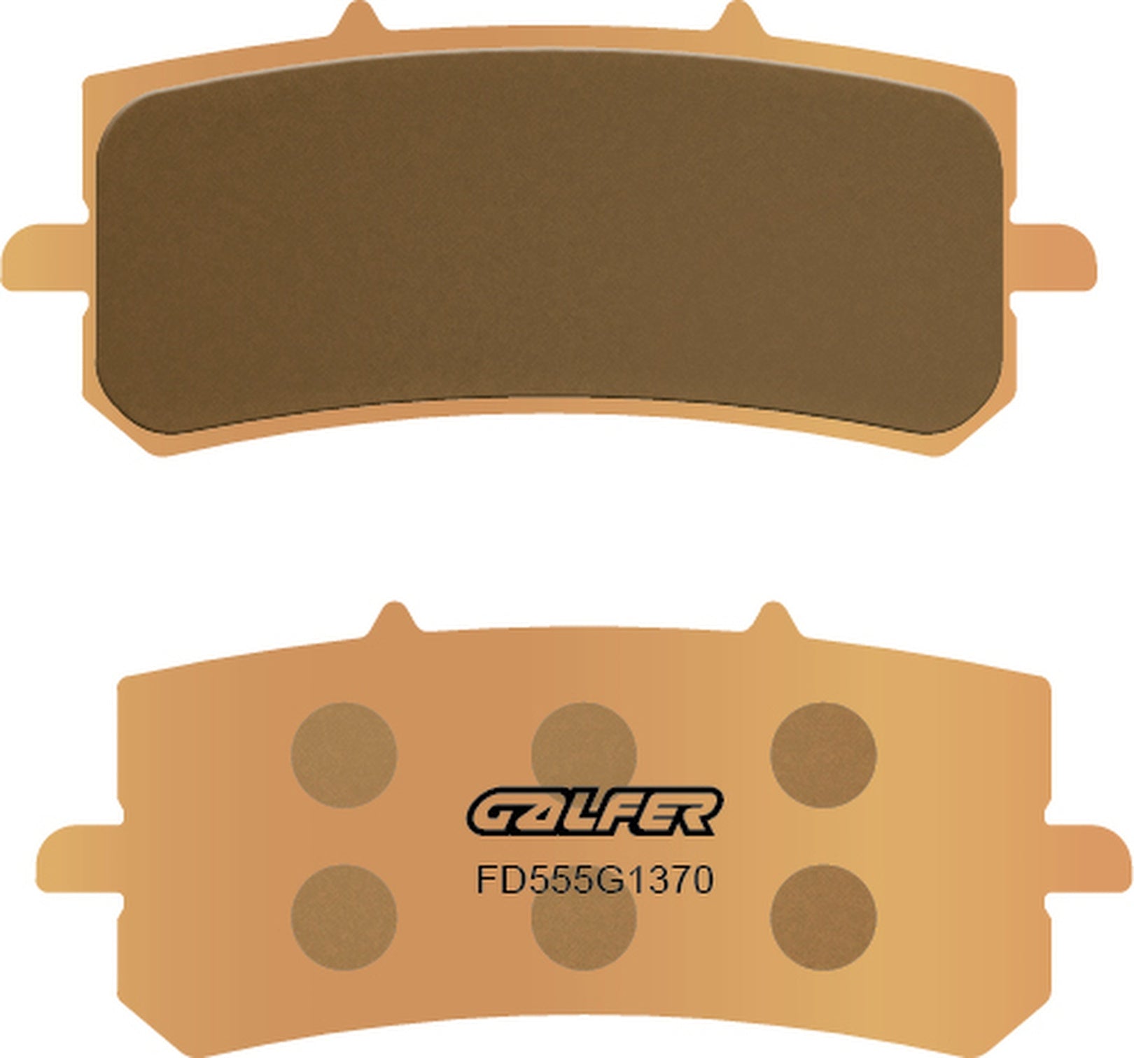 Front Sintered Street Brake Pads - Galfer Compatible With Help Racing Hr 12 Gp 160 (2023)