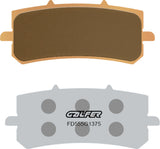 Front Sintered Sport Brake Pads - Galfer Compatible With Help Racing Hr 12 Gp 160 (2023)