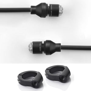 Couple Led Turn Signal Front + Mirror Kit Light Unit - Rizoma Compatible With Mv Agusta Brutale 1090 Rr (2010-2014)