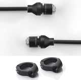 Couple Led Turn Signal Front + Mirror Kit Light Unit - Rizoma Compatible With Triumph Thruxton (2015-2016)