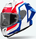 Casco Integral Para Moto Airoh Gp800 - Gp8C18 Hpc Carbon Azul Rojo Gloss Competition Talla Xl