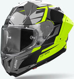 Casco Integral Para Moto Airoh Gp800 - Gp8Ma31 Hpc Carbon Amarillo Gloss Master Talla L