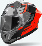 Casco Integral Para Moto Airoh Gp800 - Gp8Ma32 Hpc Carbon Naranja Gloss Master Talla Xl