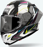 Casco Integral Para Moto Airoh Gp800 - Gp8Mu54 Hpc Carbon Multicolor Mate Must Talla L