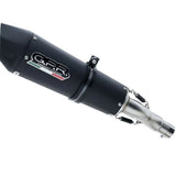 Tubo De Escape Con Homologación Acústica Gp Evo4 Titano Negro - Gpr Compatible Con Honda Cb 500 Hornet (2024-2025)