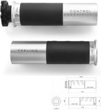 Knobs Ø22 Icon - Rizoma Compatible With Ktm 125 Duke Abs (2014-2016)