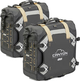 Monokey Cam-Side Canyon Black Side Bags - 60 Lt Canyon Nylon - Givi Compatible With Cfmoto 800 Mt-X (2025)