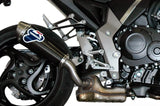 Tubo De Escape Con Homologación Acústica Conical Carbono - Termignoni Compatible Con Honda Cb 1000 R (2008-2017)