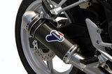 Tubo De Escape Sin Homologación Acústica Relevance Carbono Copa Acero Inox - Termignoni Compatible Con Honda Cbr 250 R (2012-2013)