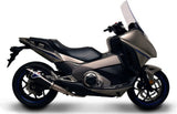 Tubo De Escape Con Homologación Acústica Conical Carbono Copa Carbono - Termignoni Compatible Con Honda Nc 700 S - X - D (2012-2018)