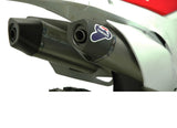 Escape Doble Sin Homologación Acústica Relevance Acero Inox Copa Carbono - Termignoni Compatible Con Honda Crf 450 R (2015-2016)
