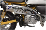 Sistema De Escape Completo Sin Catalizador Y Sin Homologación Acústica Acero Inox Copa Carbono - Termignoni Compatible Con Honda Monkey 125 (2018-2022)
