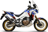Tubo De Escape Con Homologación Acústica Titano Negro - Termignoni Compatible Con Honda Crf 1100 L Africa Twin (2020-2021)