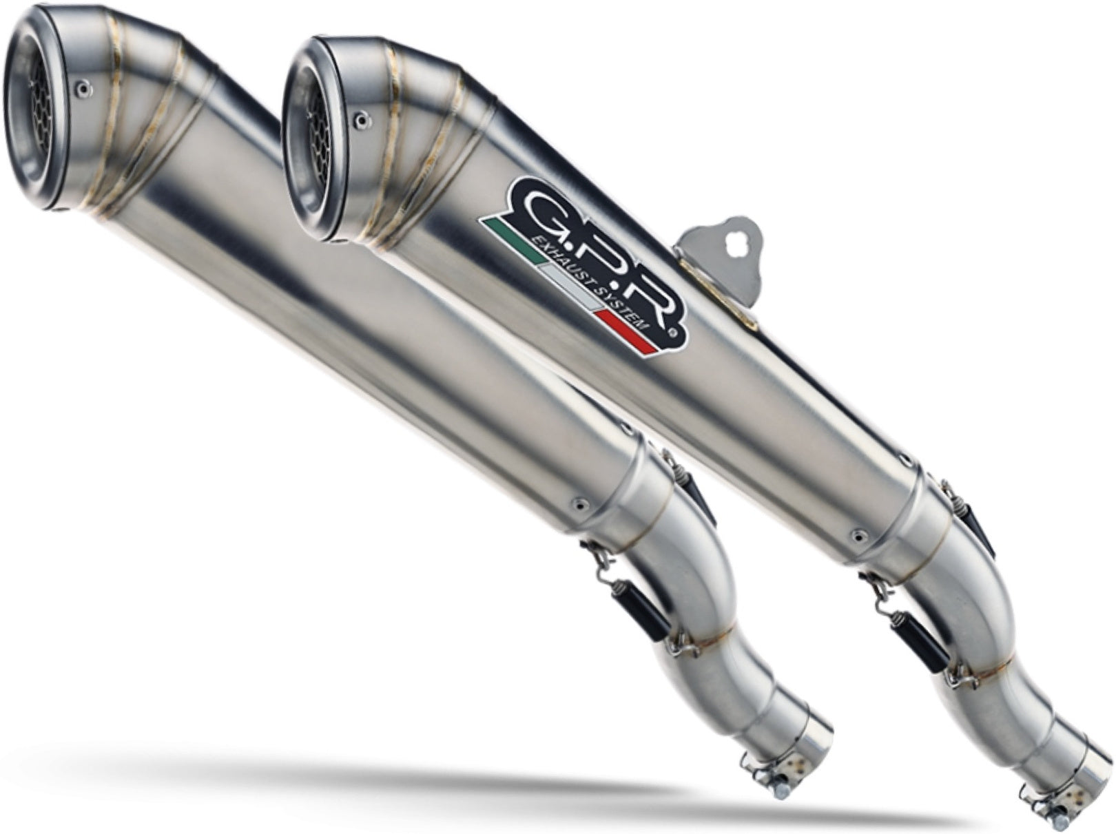 Exhaust Tip With Noise Certification Powercone Evo Stainless Steel - Gpr Compatible With Buell 1125 R - Cr (2005-2009)