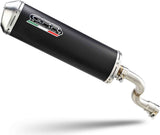 Complete Catalytic Exhaust System With Sound Certification Evo4 Road Black Aluminium - Gpr Compatible With Piaggio Vespa 125 3V Primavera (2014-2015)