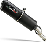 Complete Catalytic Exhaust System With Sound Certification Ghisa Black Stainless Steel - Gpr Compatible With Bmw G 650 X - Country - Challenge (2006-2012)