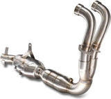 Sistema De Escape Completo Sin Catalizador Y Sin Homologación Acústica Ghost Acero - Gpr Compatible Con Aprilia Rs 457 (2024-2025)
