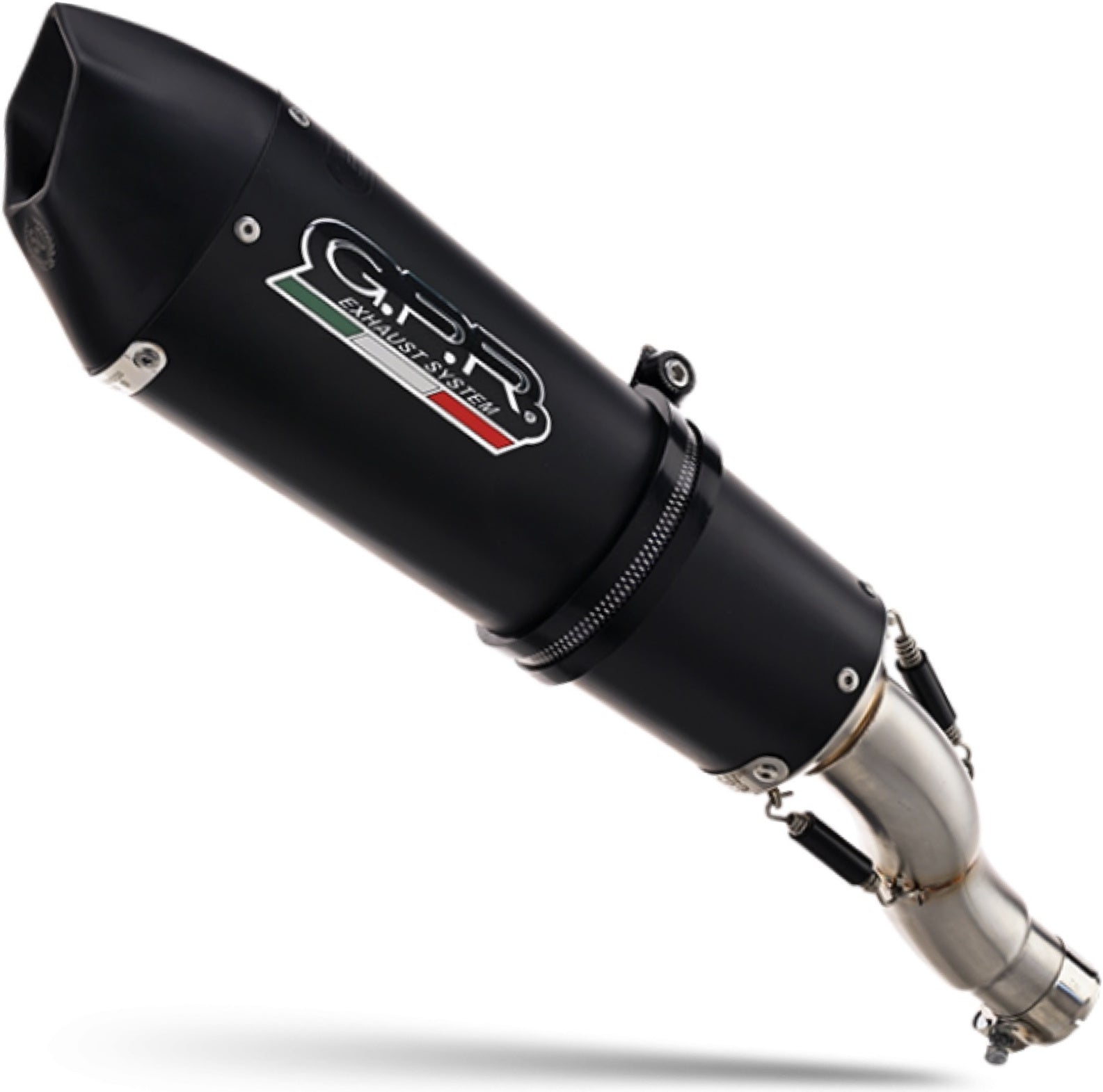 Complete Catalytic Exhaust System With Sound Certification Power Bomb Stainless Steel - Gpr Compatible With Quadro 350 S (2012-2016)