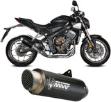 Complete Catalytic Exhaust System With Sound Certification Gppro Steel Black - Mivv Compatible With Honda Cb 650 R (2024-2026)