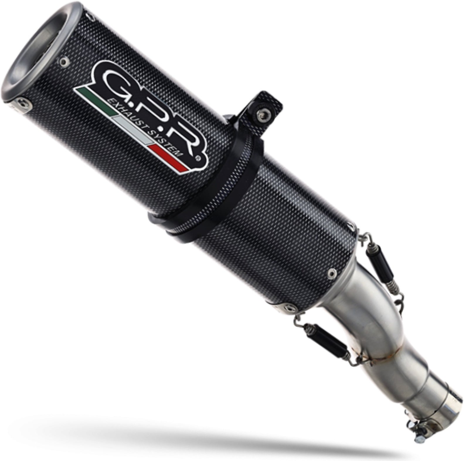 Complete Catalytic Exhaust System With Sound Certification M3 Carbon Look - Gpr Compatible With Mv Agusta Brutale 800 (2017-2020)