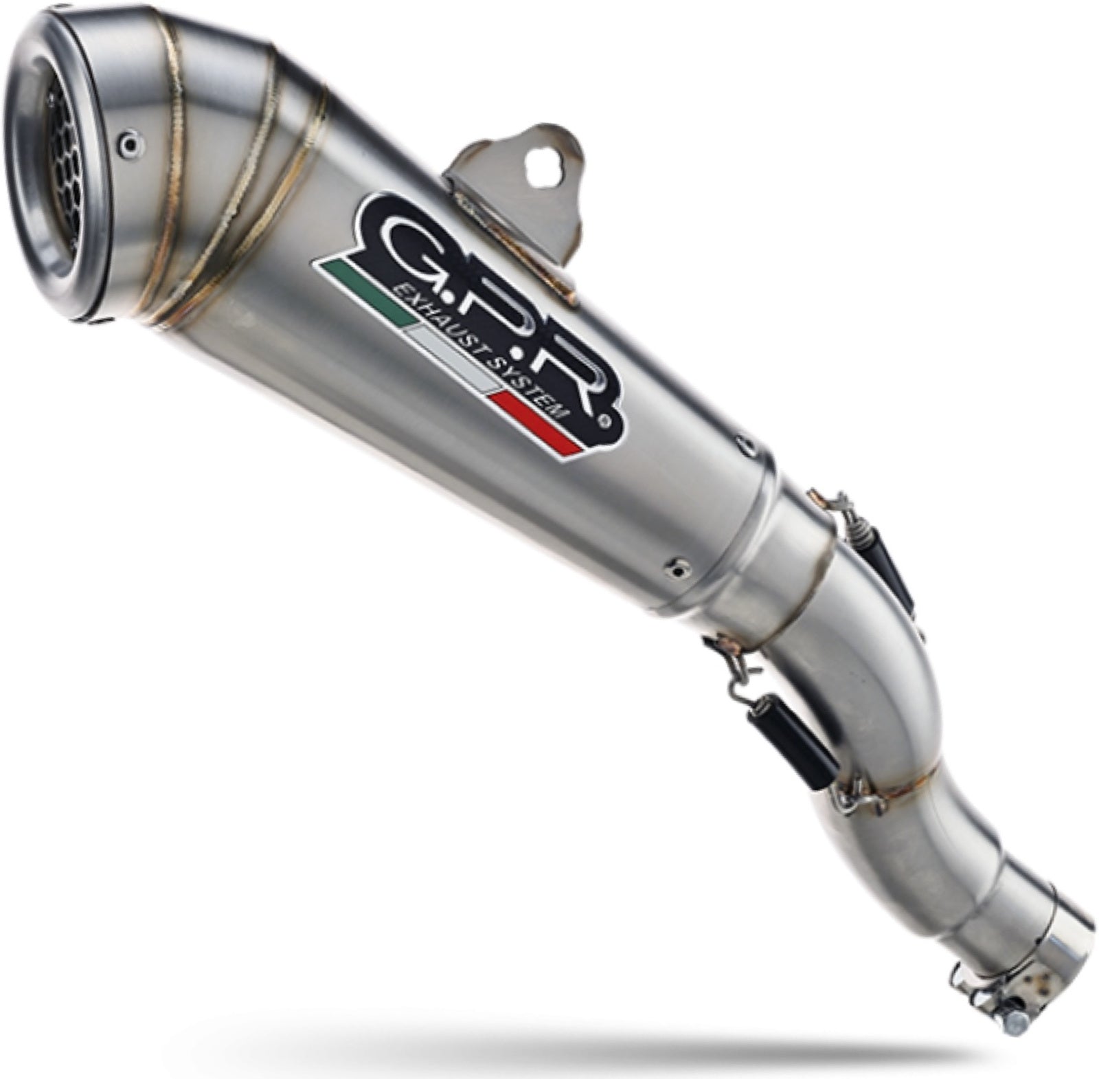 Complete Catalytic Exhaust System With Sound Certification Powercone Evo Stainless Steel - Gpr Compatible With Mv Agusta Brutale 800 (2017-2020)