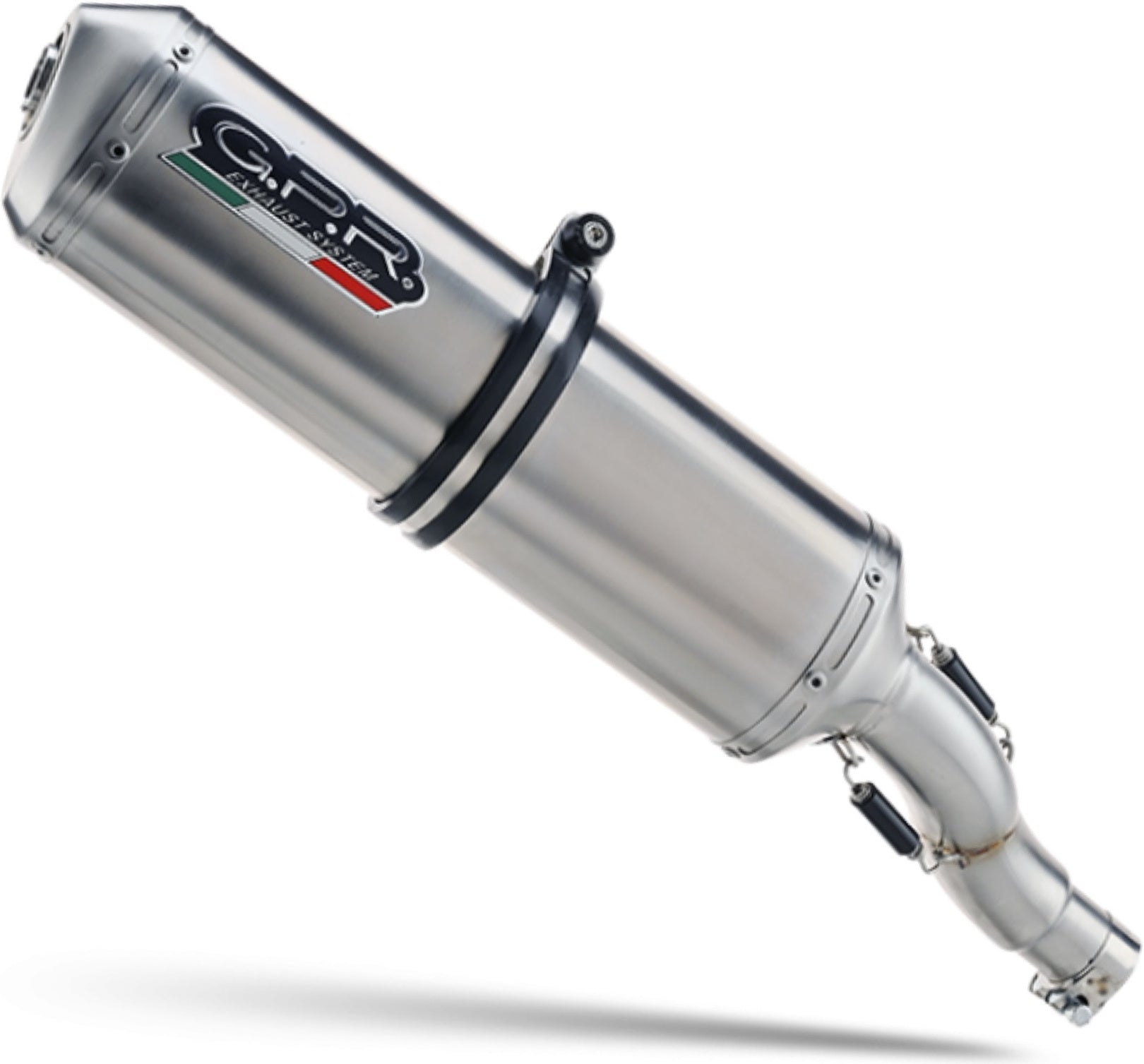 Complete Catalytic Exhaust System With Sound Certification Satinox Stainless Steel - Gpr Compatible With Voge Valico 650 Dsx (2021-2023)