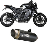 Complete Non-Catalytic Exhaust System With Sound Certification Gppro Steel Black - Mivv Compatible With Yamaha Fz-09 (2025-2026)