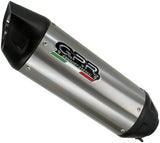 Tubo De Escape Con Homologación Acústica Trioval Acero - Gpr Compatible Con Zontes 703 F (2025-2026)