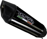 Exhaust Tip With Noise Certification M3 Black Stainless Steel - Gpr Compatible With Ktm 200 Duke (2024-2025)