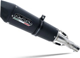 Tubo De Escape Con Homologación Acústica Grand Prix Titano Negro - Gpr Compatible Con Husqvarna Svartpilen 701 (2018-2020)