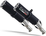 Dual Exhaust System With Sound Certification M3 Black Titanium - Gpr Compatible With Suzuki Gsx-R 1000 K9 (2009-2011)