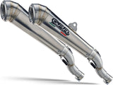 Dual Exhaust System With Sound Certification Powercone Evo Stainless Steel - Gpr Compatible With Suzuki Gsx-R 1000 K9 (2009-2011)