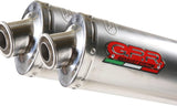 Escape Doble Con Homologación Acústica Tondo Titano - Gpr Compatible Con Ducati Monster S4R (2003-2007)