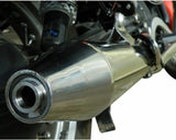 Doble Salida De Escape Con Catalizador Y Homologación Acústica Vintacone Acero - Gpr Compatible Con Moto Guzzi V7 I - Ii - Stone - Special (2012-2016)