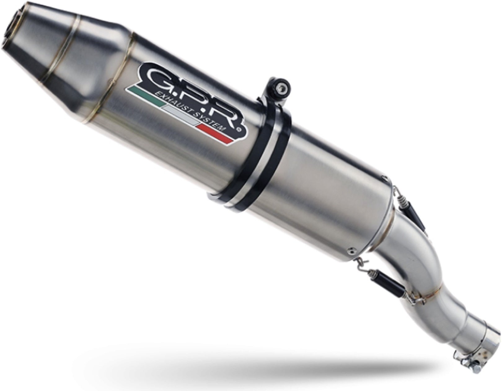 Exhaust Tip With Noise Certification Deeptone Atv Stainless Steel - Gpr Compatible With Can Am Outlander 500 (2013-2015)