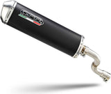 Tubo De Escape Con Homologación Acústica Evo4 Road Aluminio Negro - Gpr Compatible Con Piaggio Beverly 400 Ie (2006-2010)