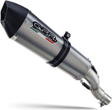 Exhaust Tip With Noise Certification Gp Evo4 Titanium - Gpr Compatible With Yamaha Yzf-R3 (2021-2023)