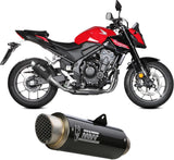 Exhaust Tip With Noise Certification Gppro Carbon - Mivv Compatible With Honda Cb 500 Hornet (2025-2026)
