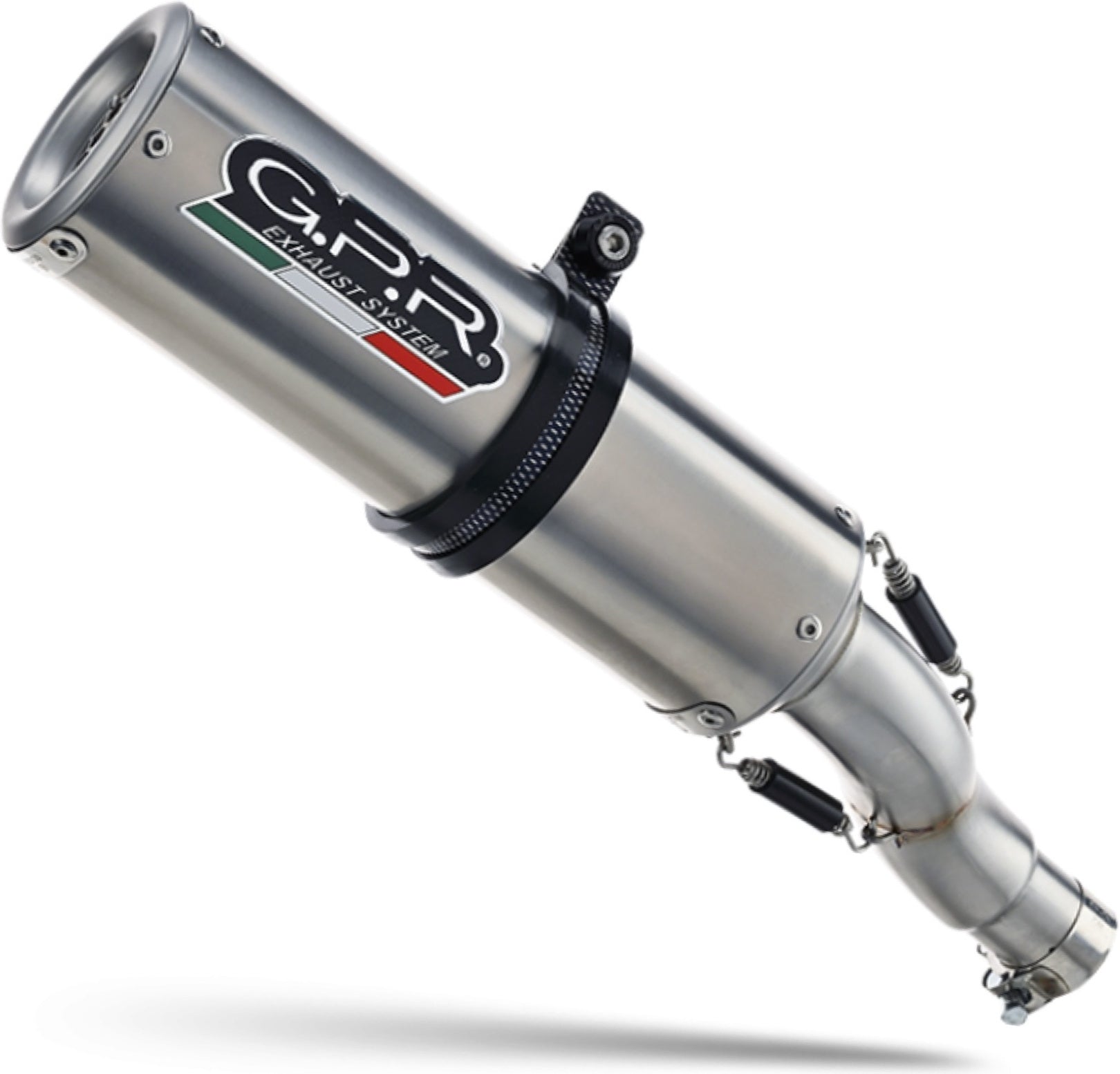 Catalytic Exhaust Tip With Sound Certification M3 Stainless Steel - Gpr Compatible With Mv Agusta F3 675 (2012-2016)