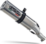 Exhaust Tip With Noise Certification M3 Stainless Steel - Gpr Compatible With Aprilia Rsv4 1000 (2009-2014)