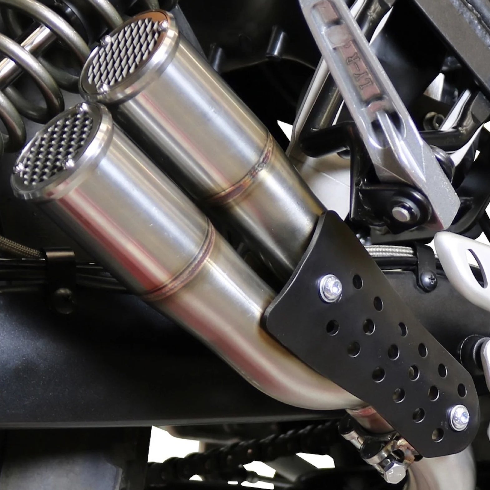 Exhaust Tip With Noise Certification F205 Stainless Steel - Gpr Compatible With Fb Mondial Hps 300 Pagani (2021-2022)