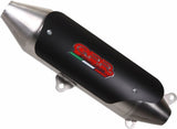 Exhaust Tip With Noise Certification Power Bomb Stainless Steel - Gpr Compatible With Quadro Qv 3 (2011-2020)
