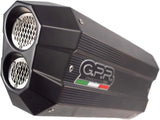 Tubo De Escape Con Homologación Acústica Sonic Carbon Look - Gpr Compatible Con Bmw R 1200 Rt Lc (2017-2019)